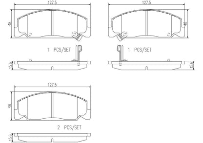 Brembo Disc Brake Pad