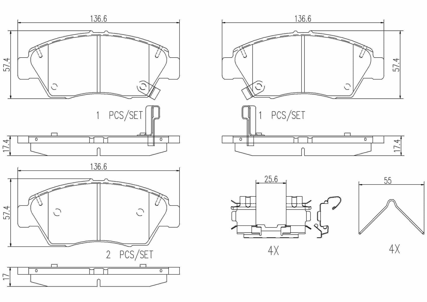 Brembo Disc Brake Pad