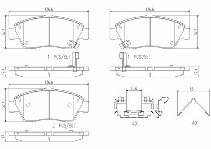 Brembo Disc Brake Pad