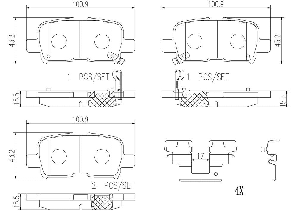 Brembo Disc Brake Pad