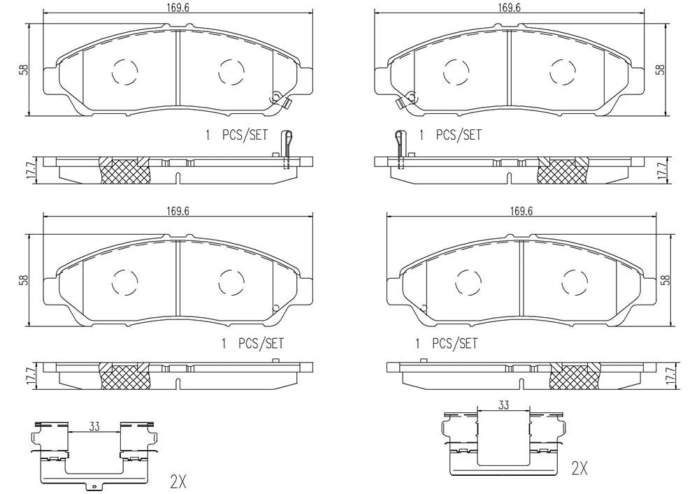 Brembo Disc Brake Pad
