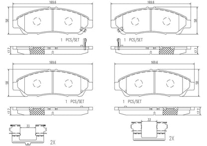 Brembo Disc Brake Pad