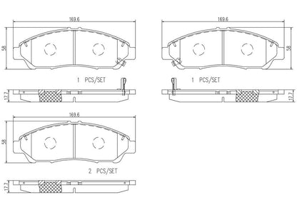 Brembo Disc Brake Pad