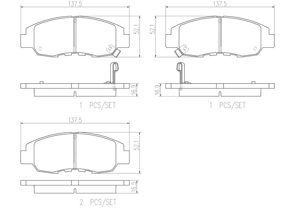 Brembo Disc Brake Pad