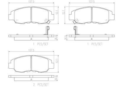 Brembo Disc Brake Pad