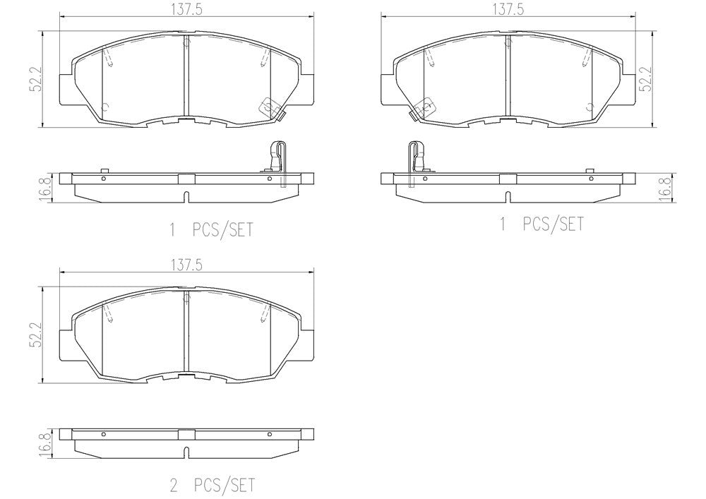 Brembo Disc Brake Pad