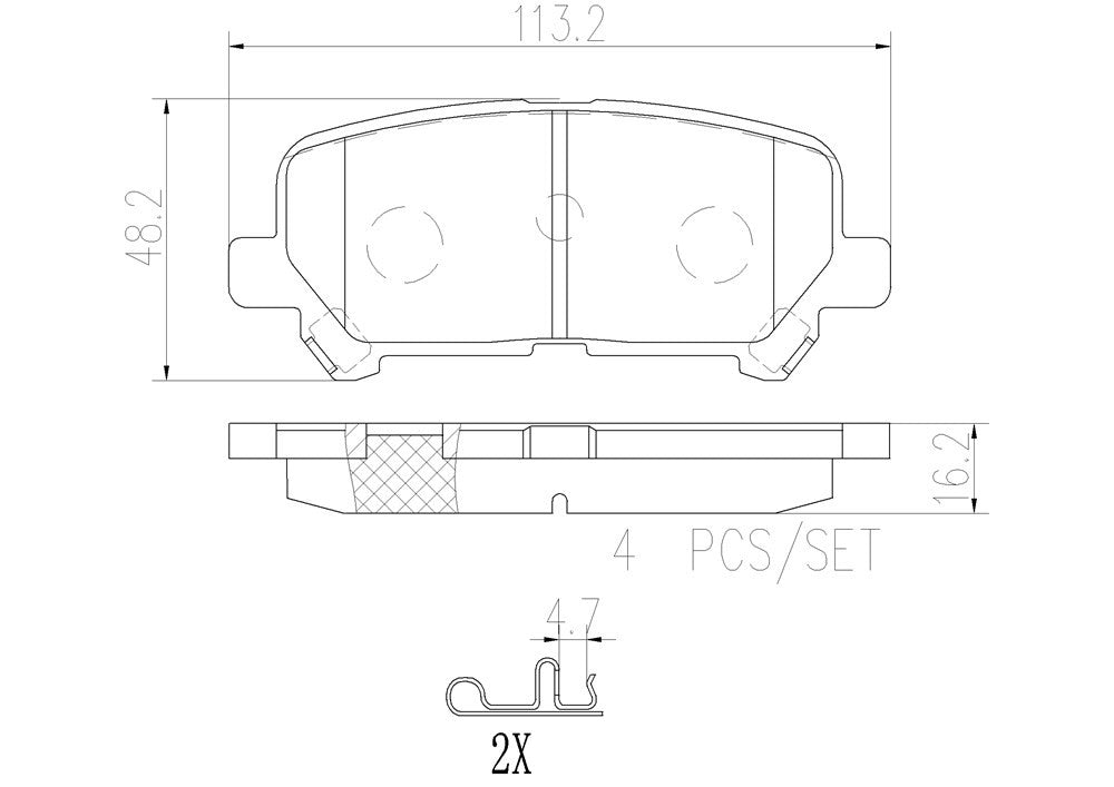 Brembo Disc Brake Pad