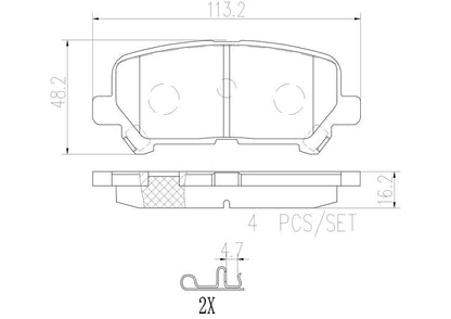 Brembo Disc Brake Pad