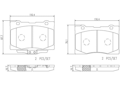 Brembo Disc Brake Pad
