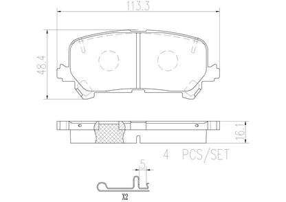 Brembo Disc Brake Pad
