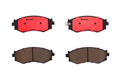 Brembo OE Brembo 94-96 Infiniti G20/89-94 Nissan 240SX/97-98 240SX Front Premium NAO Ceramic OE Equivalent Pad P30002N