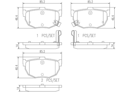 Brembo Disc Brake Pad