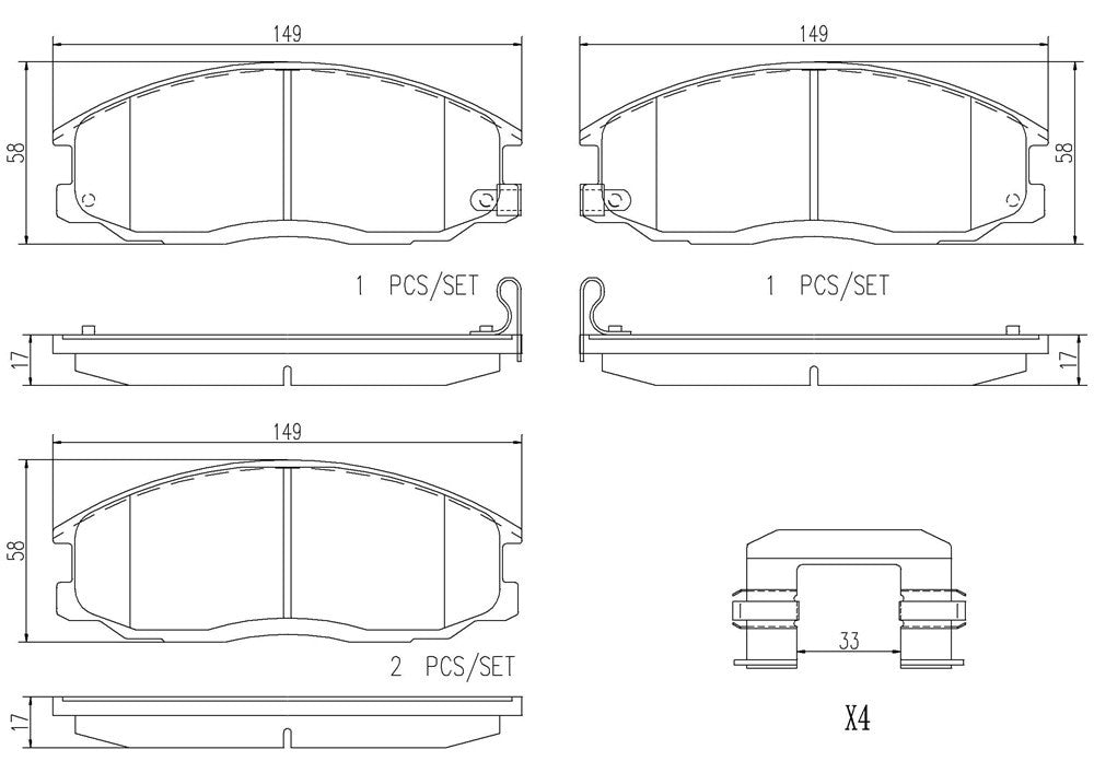 Brembo Disc Brake Pad