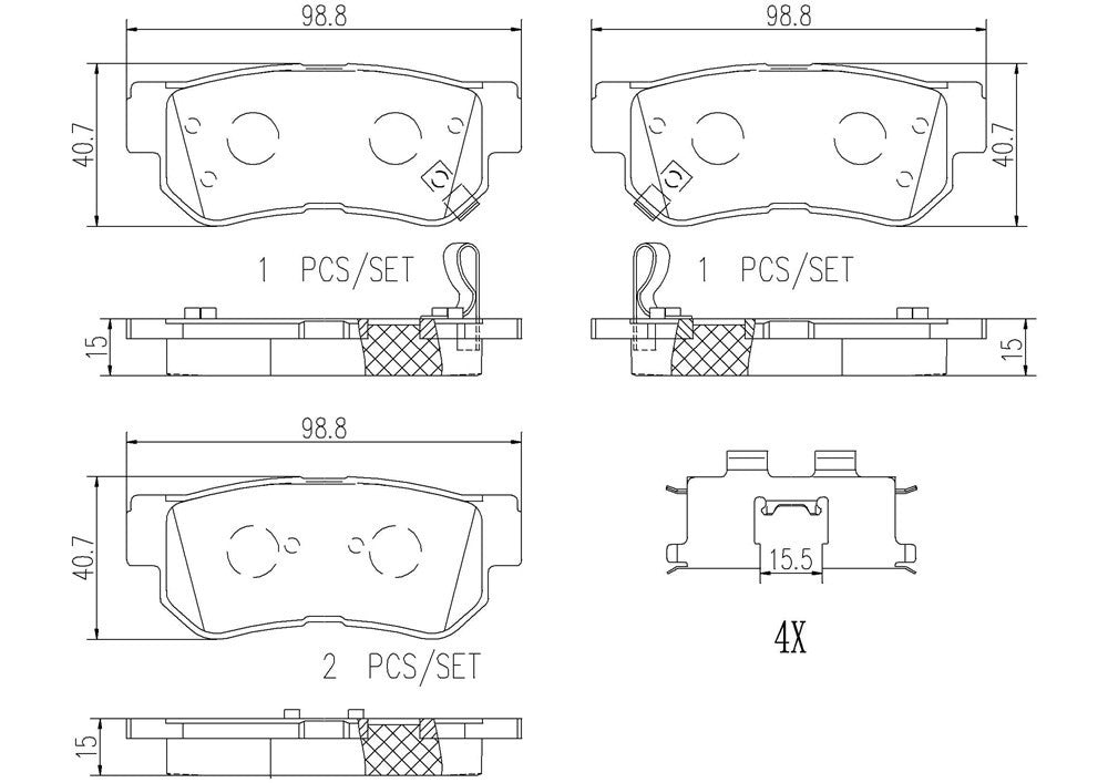 Brembo Disc Brake Pad