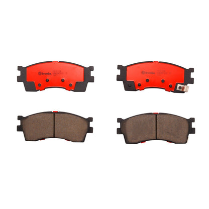 Brembo OE Brembo 03-05 Kia Rio/2001 Sephia/01-04 Spectra Front Premium NAO Ceramic OE Equivalent Pad P30016N