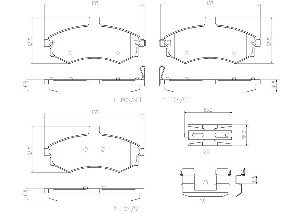 Brembo Disc Brake Pad