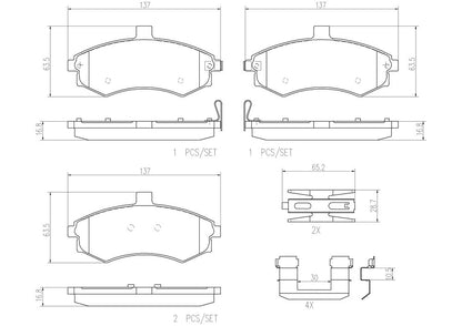 Brembo Disc Brake Pad