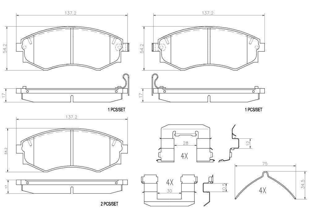 Brembo Disc Brake Pad