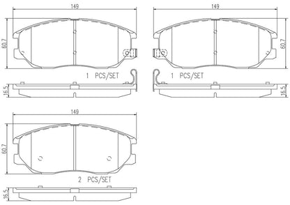 Brembo Disc Brake Pad