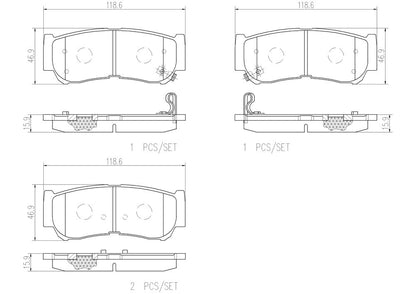 Brembo Disc Brake Pad