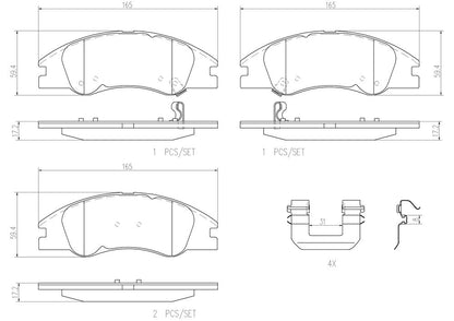 Brembo Disc Brake Pad