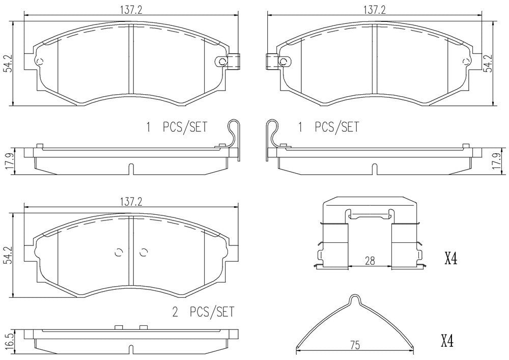 Brembo Disc Brake Pad