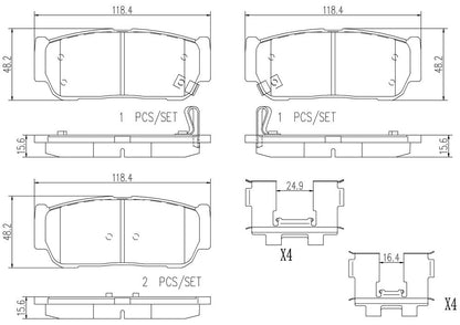 Brembo Disc Brake Pad
