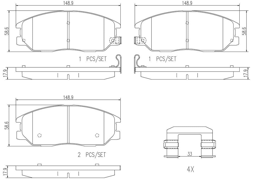 Brembo Disc Brake Pad