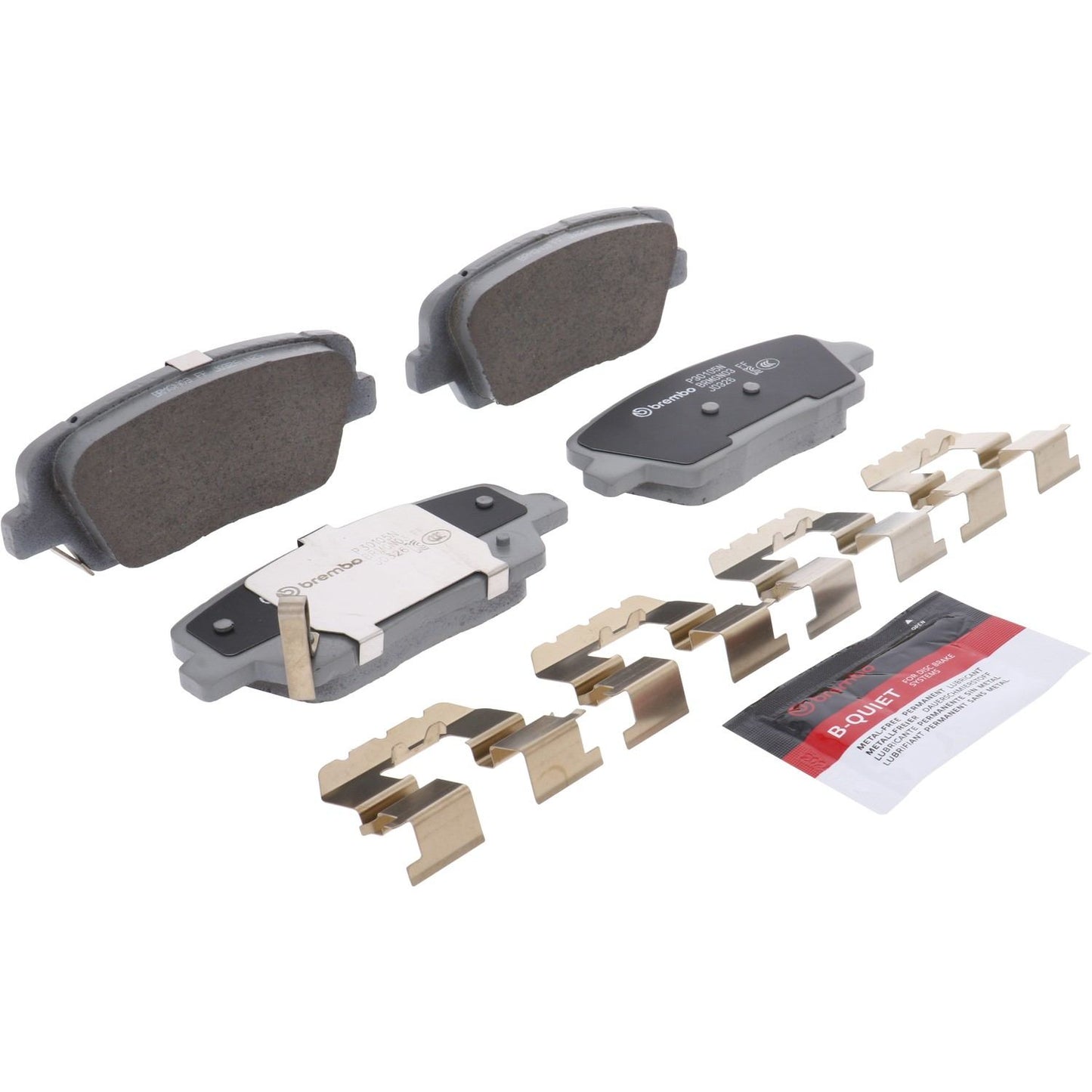 Brembo OE Brembo 17-18 Kia Sorento/ Hyundai Santa Fe Sport Rear NAO Brake Pad P30105N