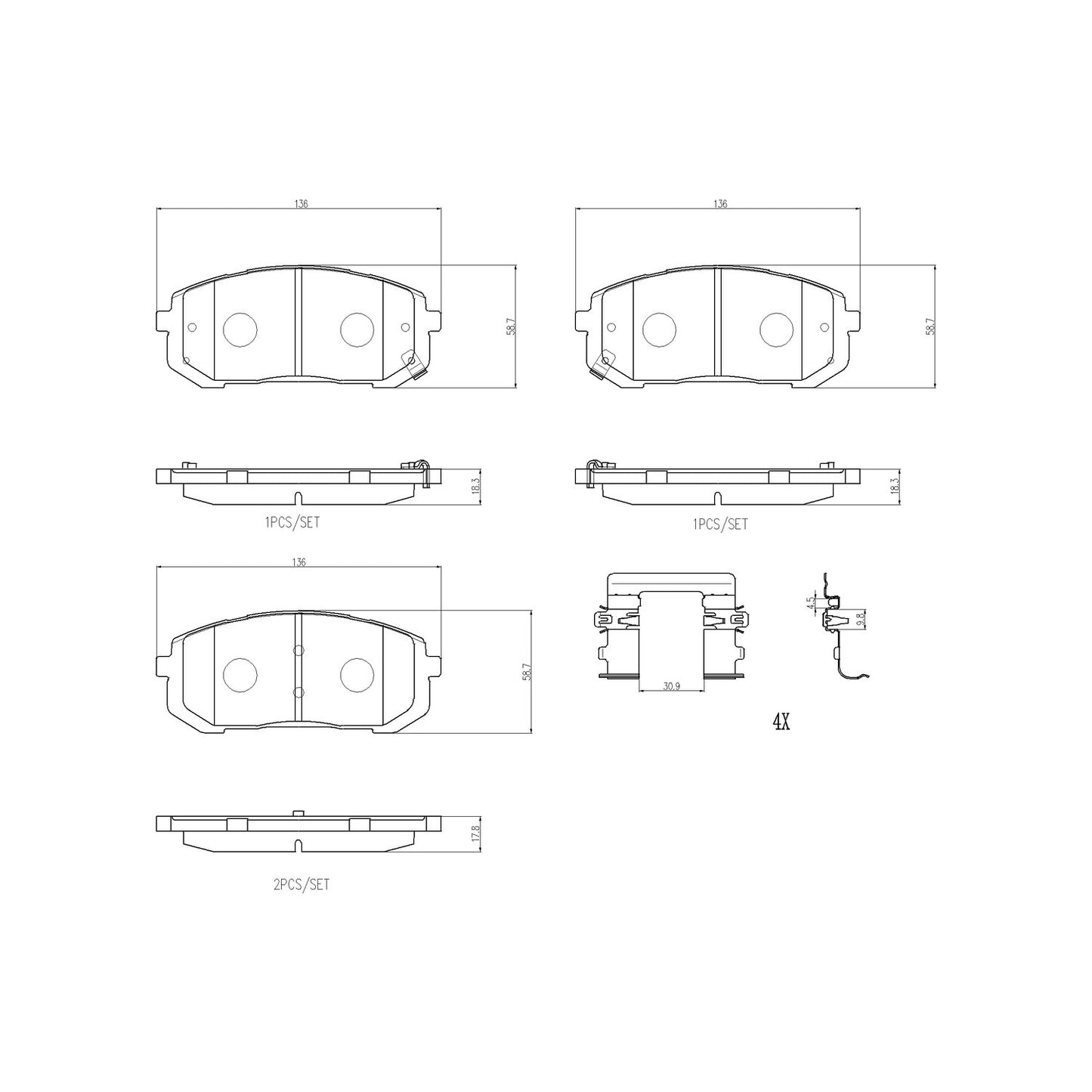 Brembo P30145N