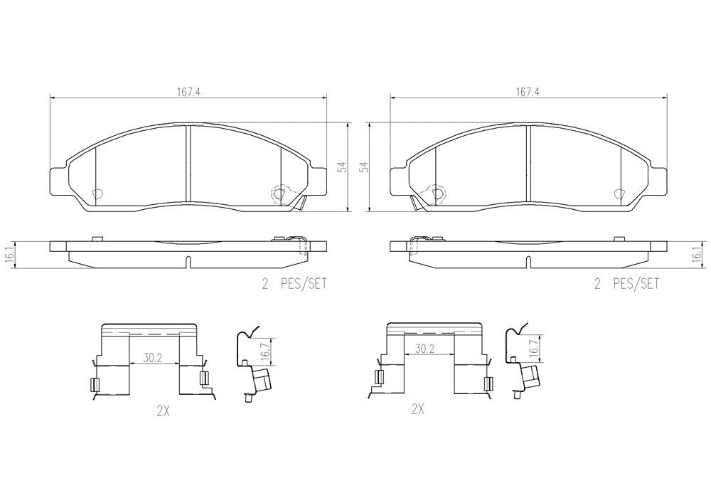Brembo Disc Brake Pad