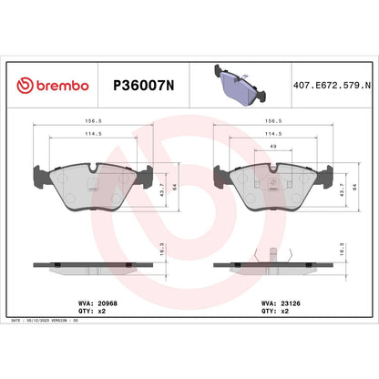 Brembo Disc Brake Pad