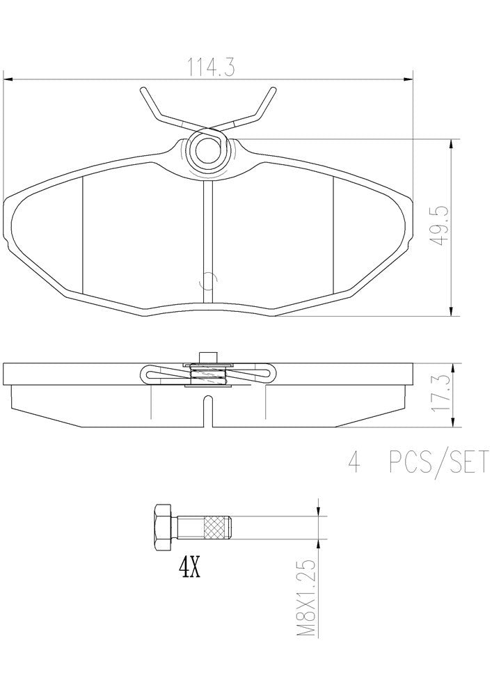 Brembo Disc Brake Pad