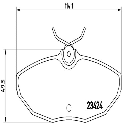 Brembo Disc Brake Pad Set P36013