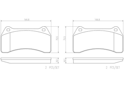 Brembo Disc Brake Pad