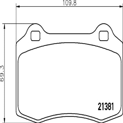 Brembo Disc Brake Pad Set P36020