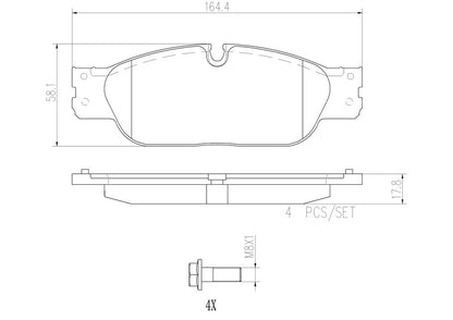 Brembo Disc Brake Pad