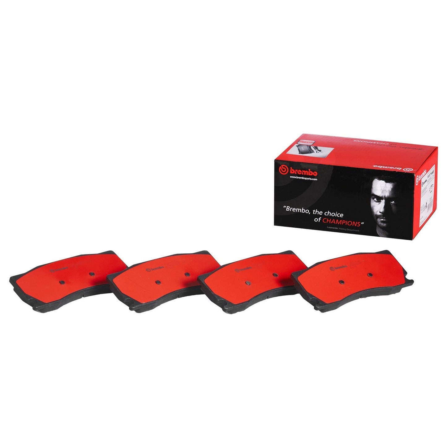 Brembo OE Brembo 08-09 Jaguar XKR Front Premium NAO Ceramic OE Equivalent Pad P36023N