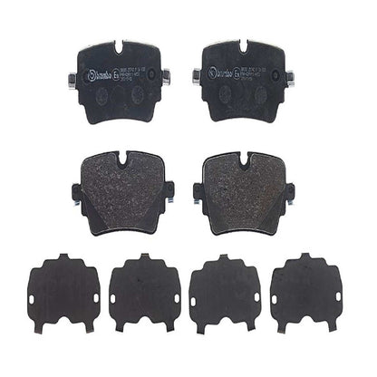 Brembo OE Brembo 14-21 Jaguar F-Type/16-19 XJ/16-17 XJR/2018 XJR575 Rear Premium Low-Met OE Equivalent Pad P36033