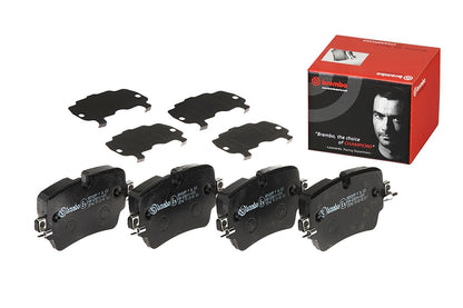 Brembo OE Brembo 14-21 Jaguar F-Type/16-19 XJ/16-17 XJR/2018 XJR575 Rear Premium Low-Met OE Equivalent Pad P36033