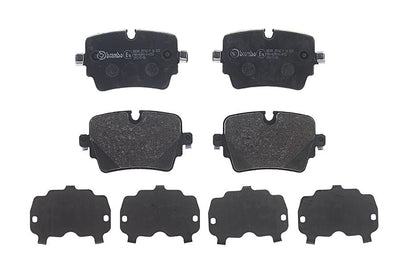 Brembo OE Brembo 14-21 Jaguar F-Type/16-19 XJ/16-17 XJR/2018 XJR575 Rear Premium Low-Met OE Equivalent Pad P36033
