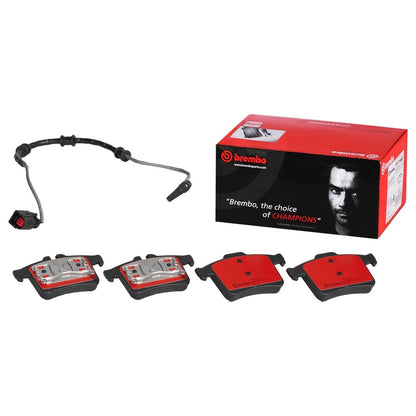 Brembo OE Brembo 13-15 Jaguar XKR/13-15 XKR-S Rear Premium NAO Ceramic OE Equivalent Pad P36034N
