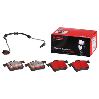Brembo OE Brembo 13-15 Jaguar XKR/13-15 XKR-S Rear Premium NAO Ceramic OE Equivalent Pad P36034N