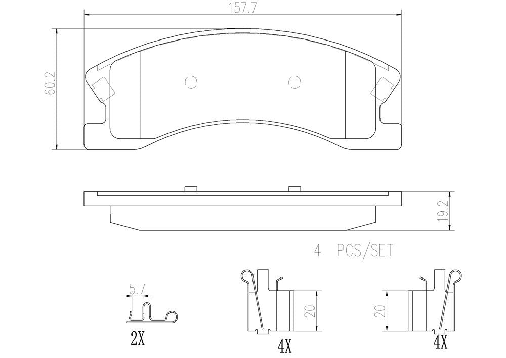 Brembo Disc Brake Pad