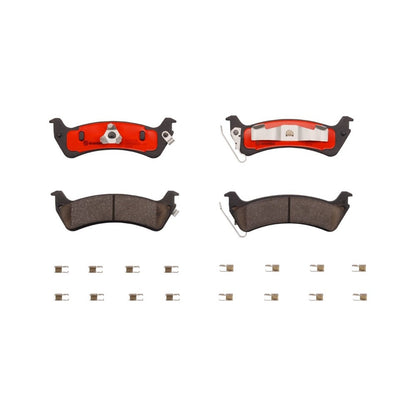 Brembo OE Brembo 94-98 Jeep Grand Cherokee 1998-1994 Rear NAO Brake Pad P37012N