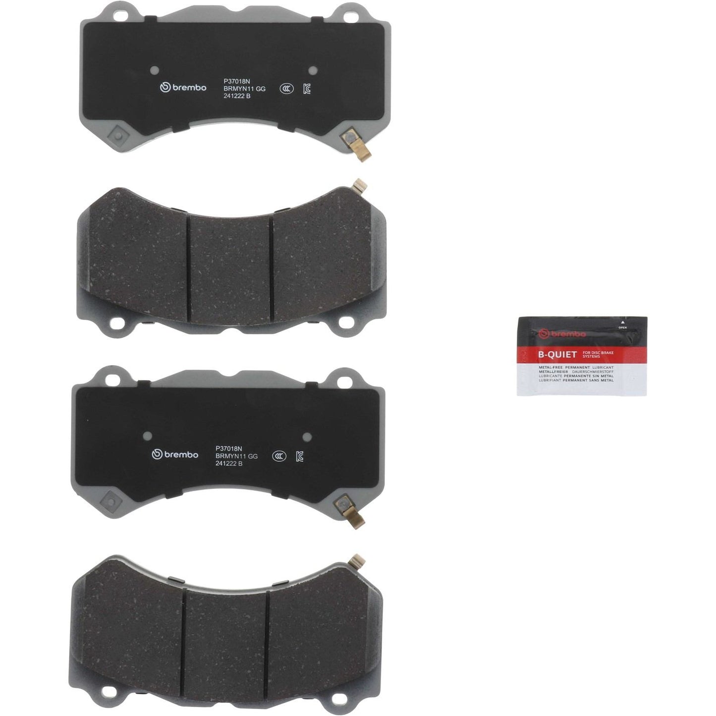 Brembo Disc Brake Pad Set P37018N