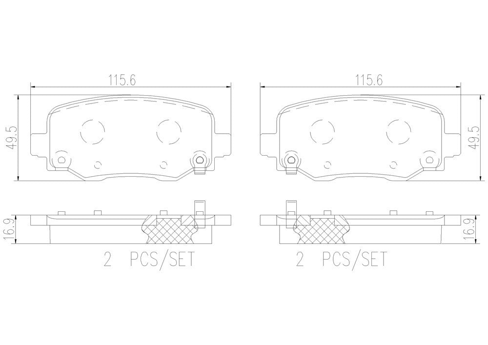 Brembo Disc Brake Pad