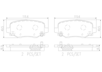 Brembo Disc Brake Pad