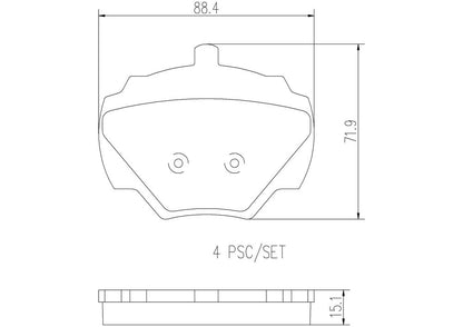 Brembo Disc Brake Pad