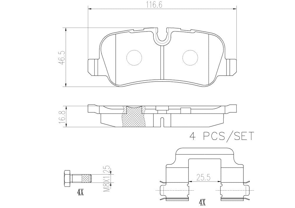 Brembo Disc Brake Pad